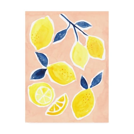 Victoria Borges 'Lemon Love I' Canvas Art,14x19